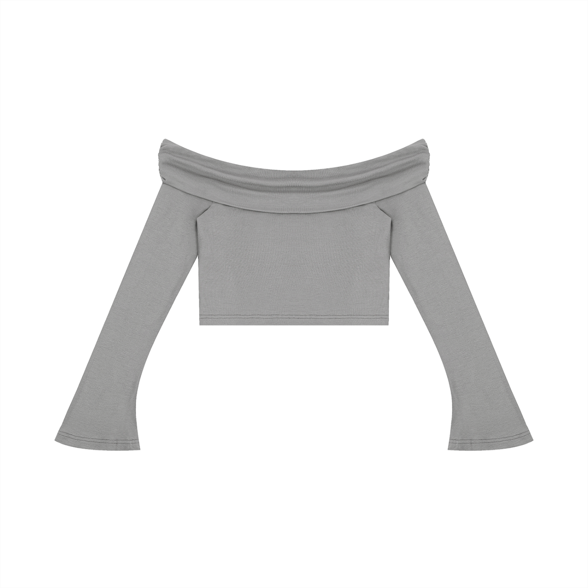 Long Sleeve Cropped Shirt
