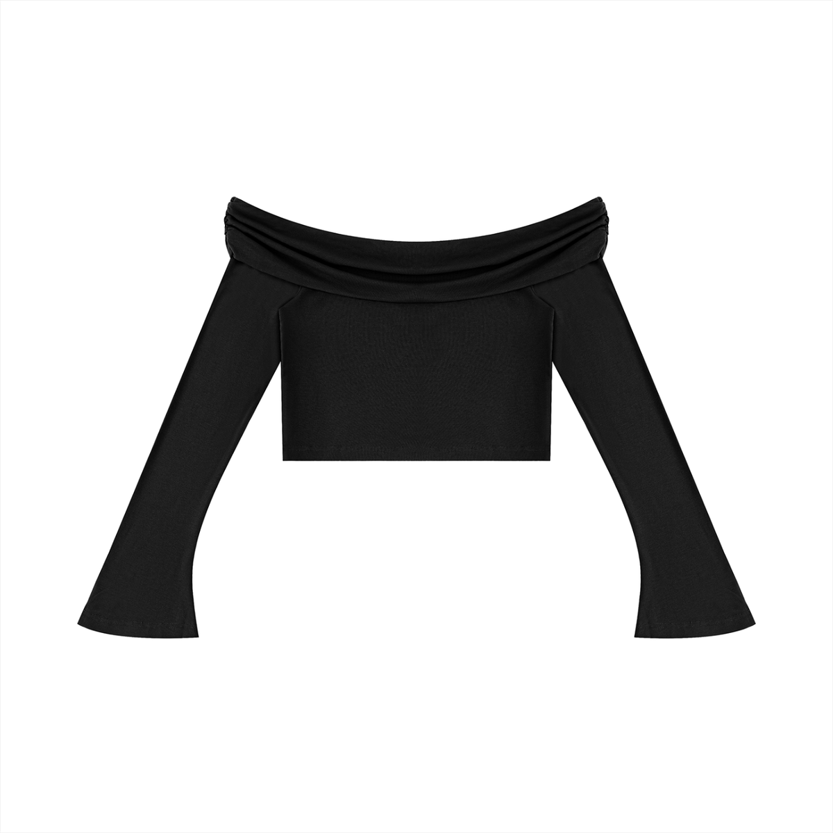 Long Sleeve Cropped Shirt