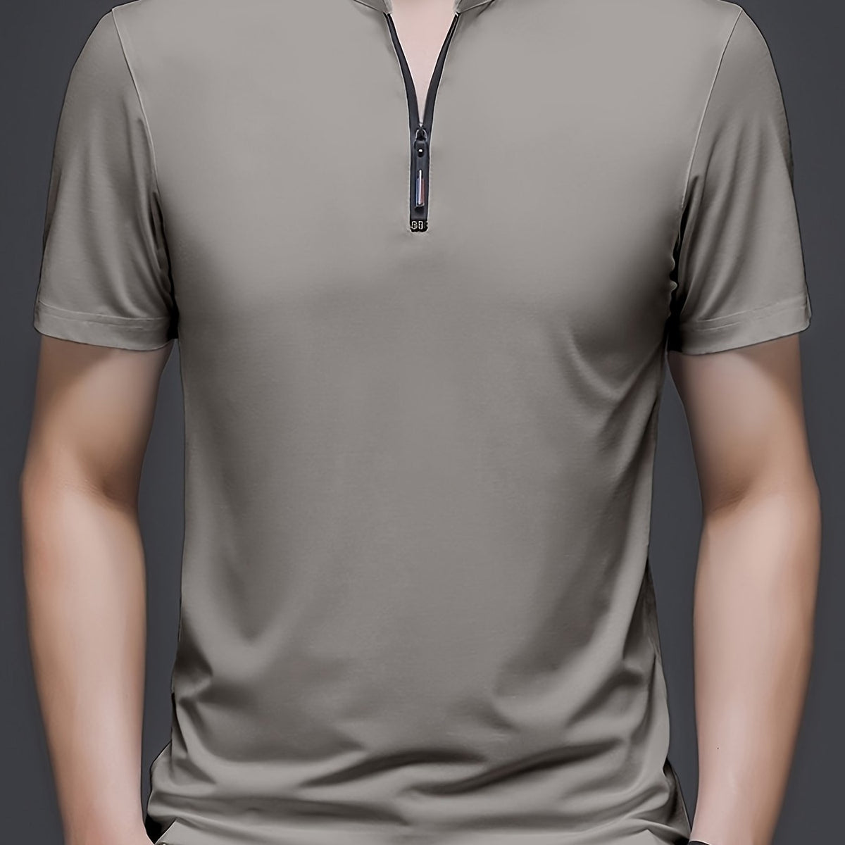 Men's Casual Stand Collar Linen Shirt