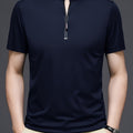 Men's Casual Stand Collar Linen Shirt