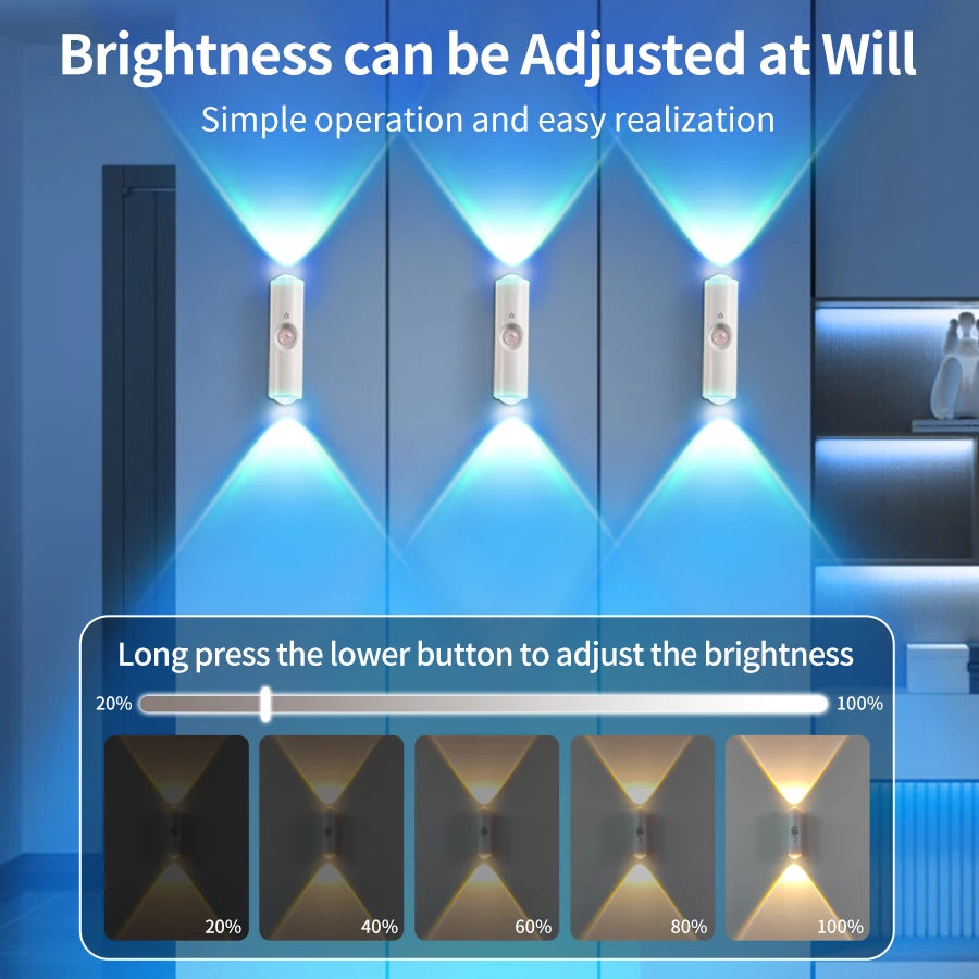 7-Colour Motion Sensor LED Night Light