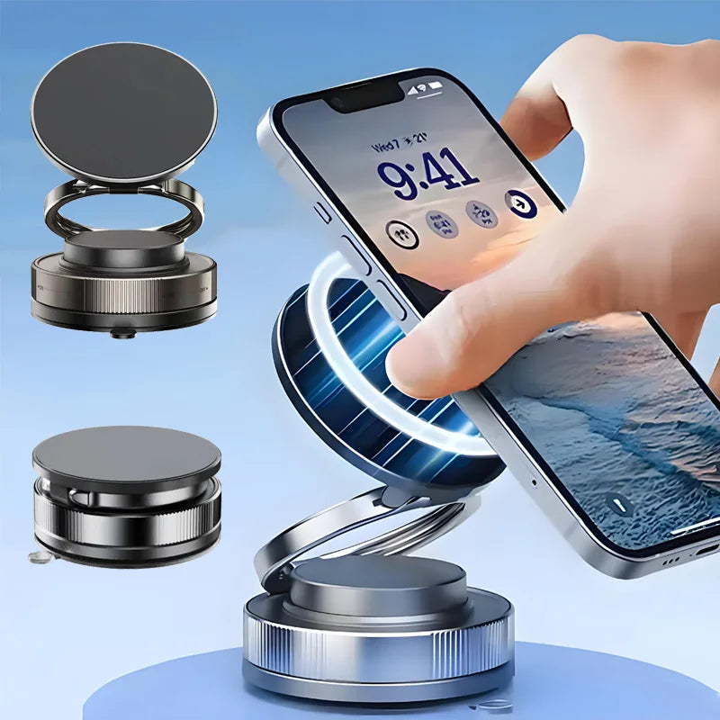 360° Magnetic Car Phone Mount with Suction Cup