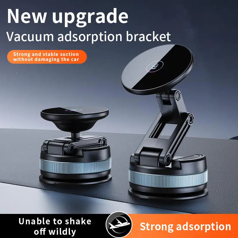 Magnetic Vacuum Car Phone Holder