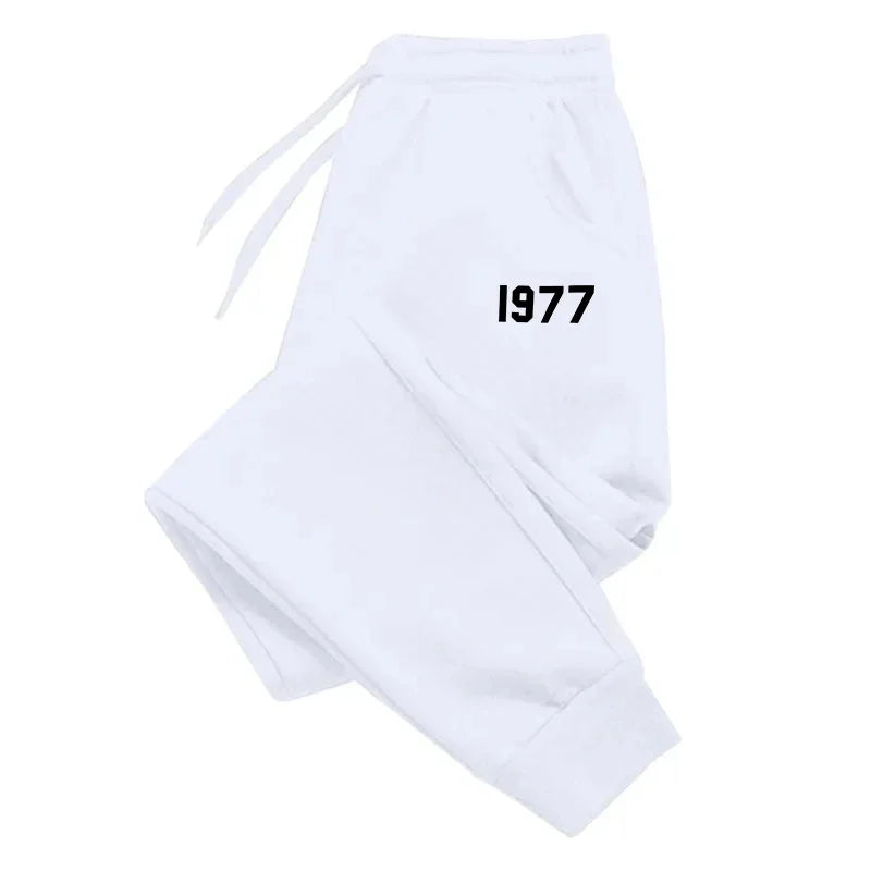 Men's Printed Casual Tracksuit Jogger Pants