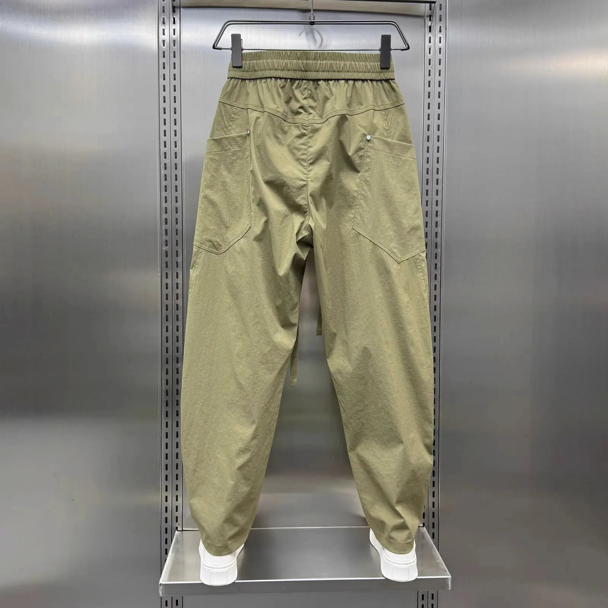 Men's Loose Straight Leg Cargo Work Pants