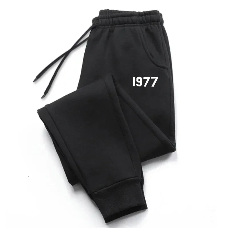 Men's Printed Casual Tracksuit Jogger Pants