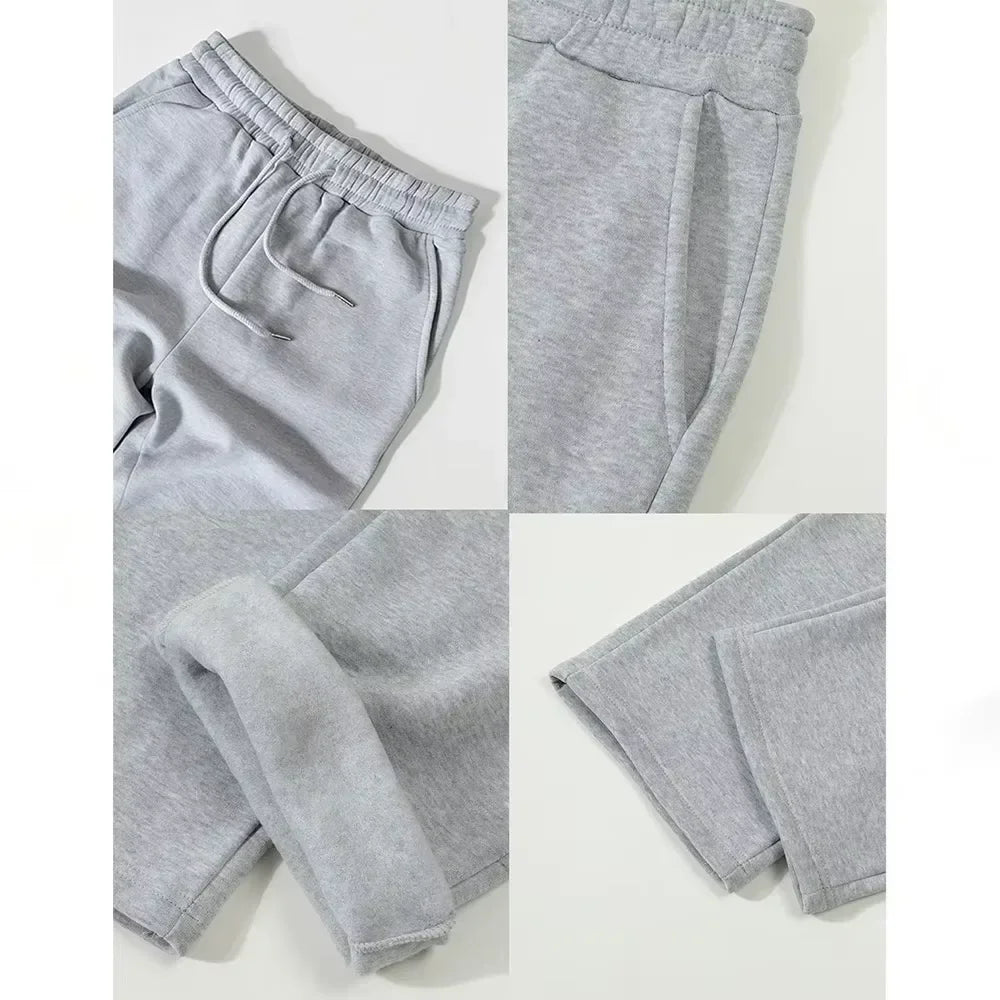 Men's Letter Print Drawstring Jogger Pants