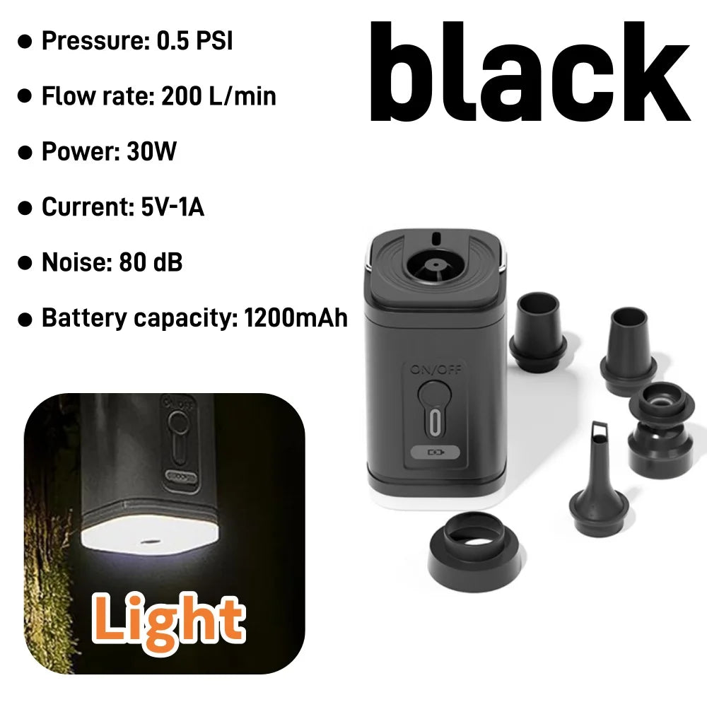 Mini Portable USB Rechargeable Air Pump