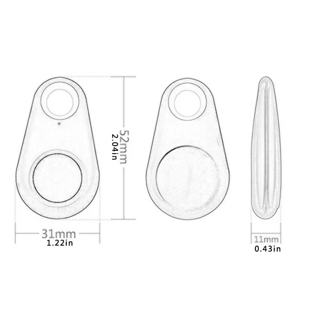 Mini Bluetooth 4.0 GPS Tracker & Anti-Lost Tag