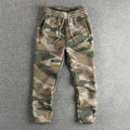 Men's Cotton Drawstring Knitted Long Pants