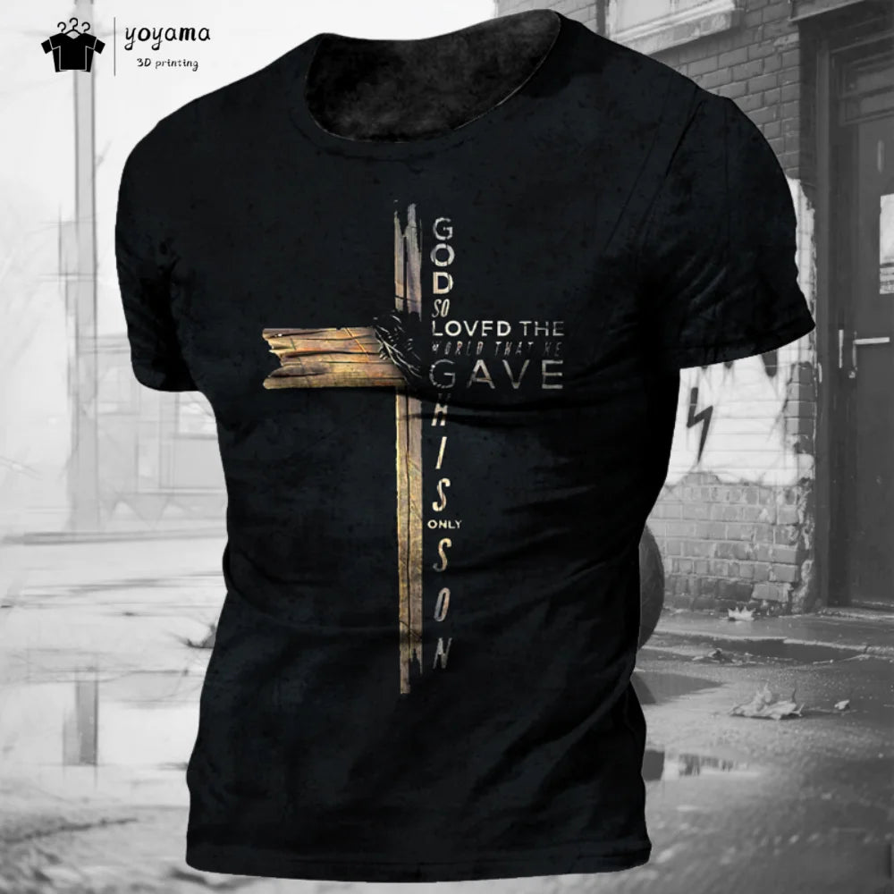 Men's 3D Knights Templar Graphic T-Shirt