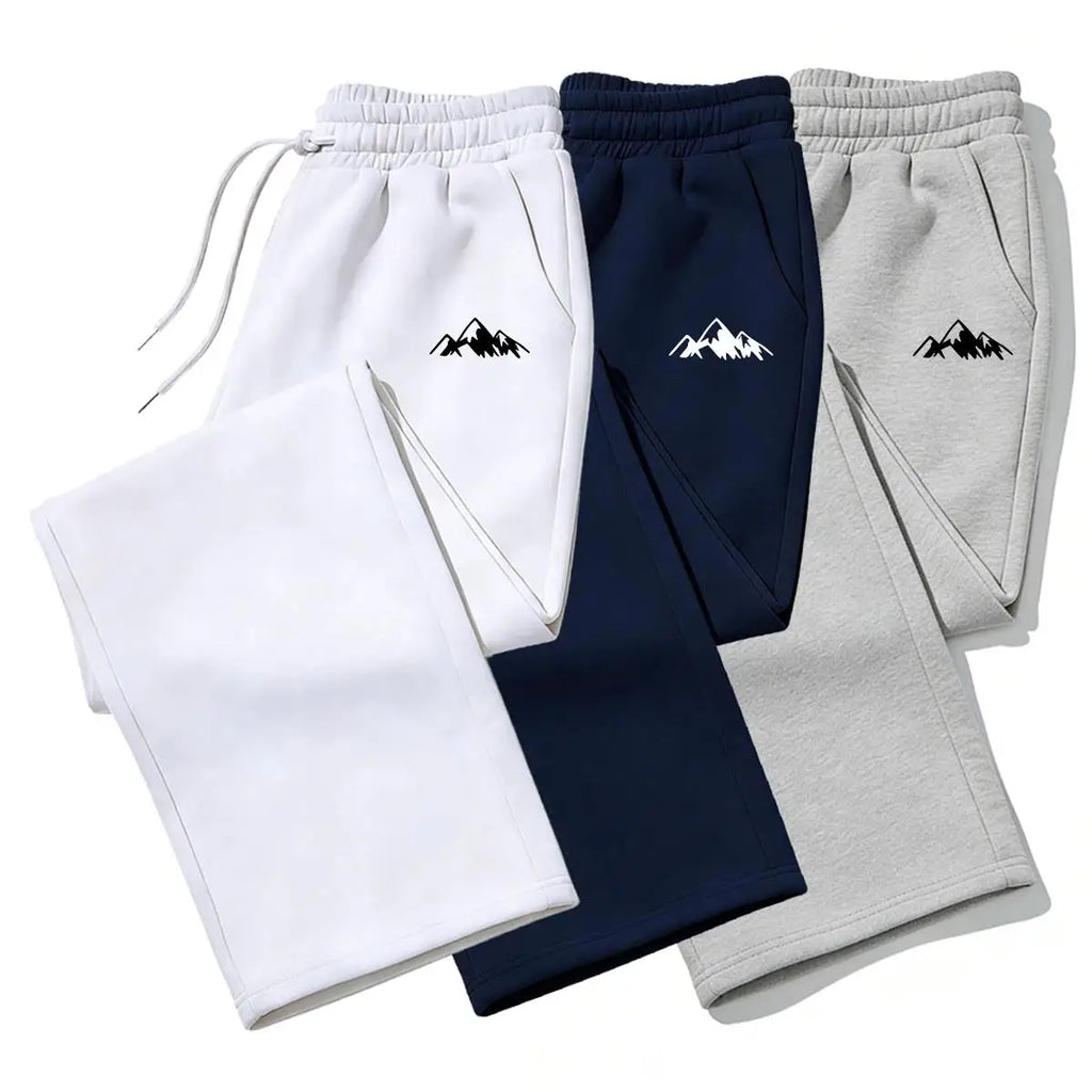Men's Printed Outdoor Sports Pants – Thick Casual