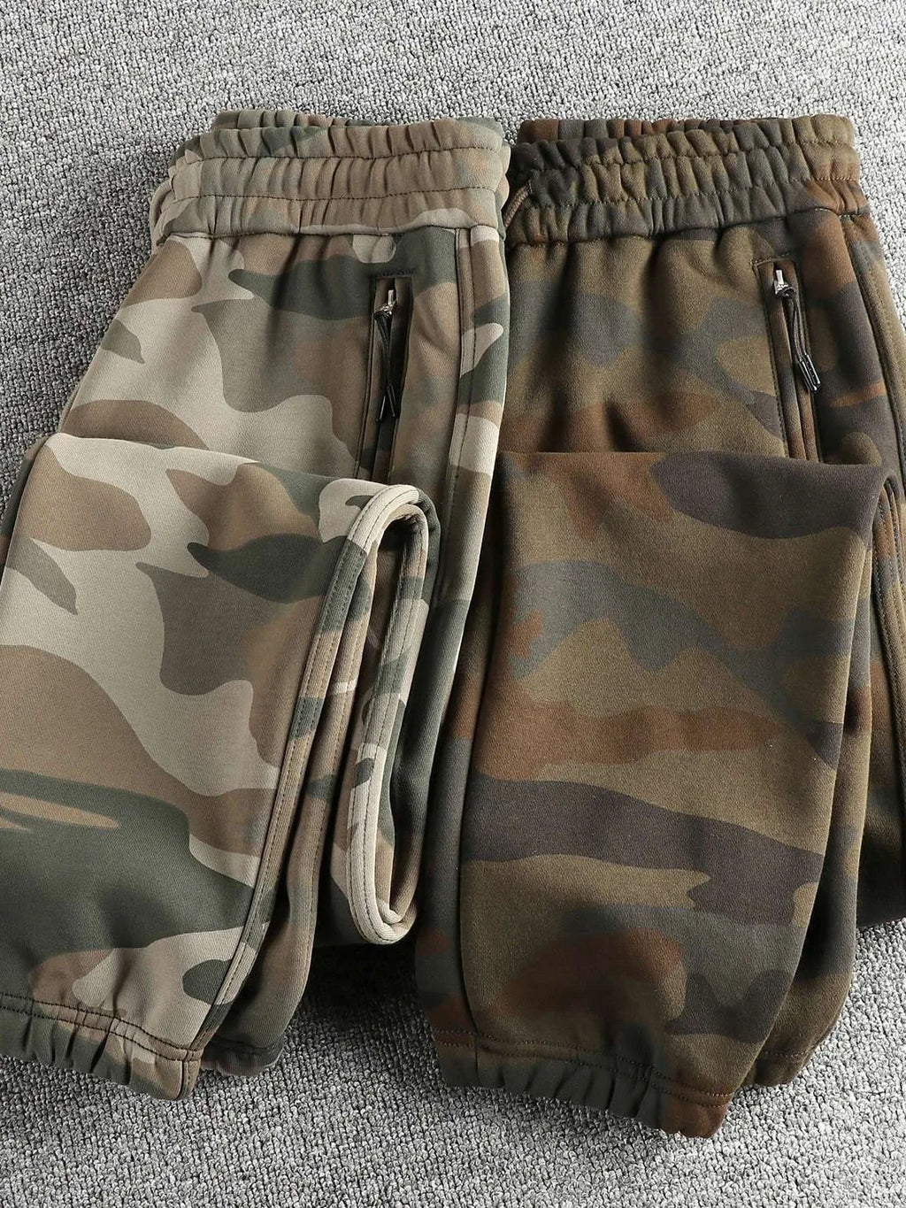 Men's Cotton Drawstring Knitted Long Pants