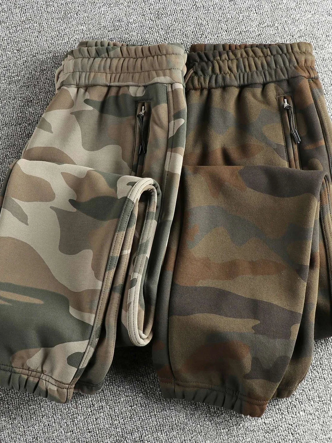 Men's Cotton Drawstring Knitted Long Pants