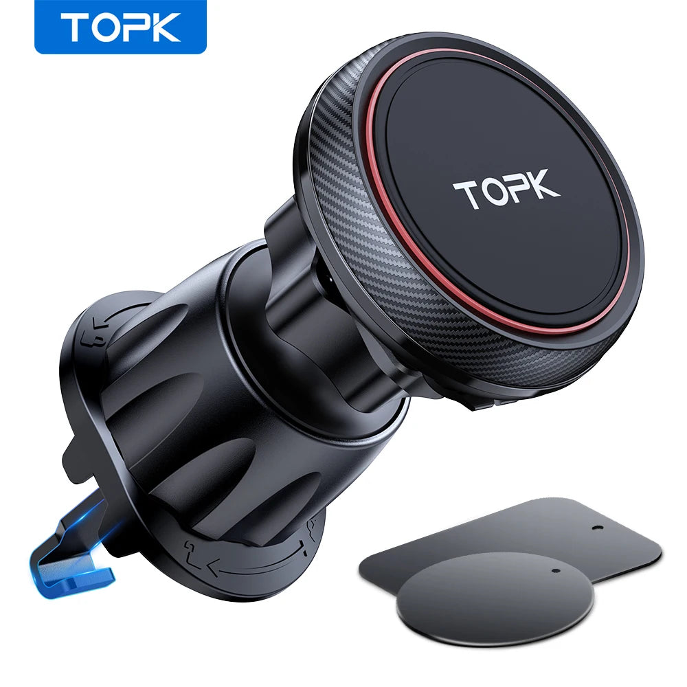 TOPK Magnetic Air Vent Car Phone Mount