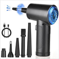 Compressed Air Duster, 51000 RPM Mini Electric Cordless Air Blower, USB Rechargeable Cleaner for Computer Keyboard PC & Car