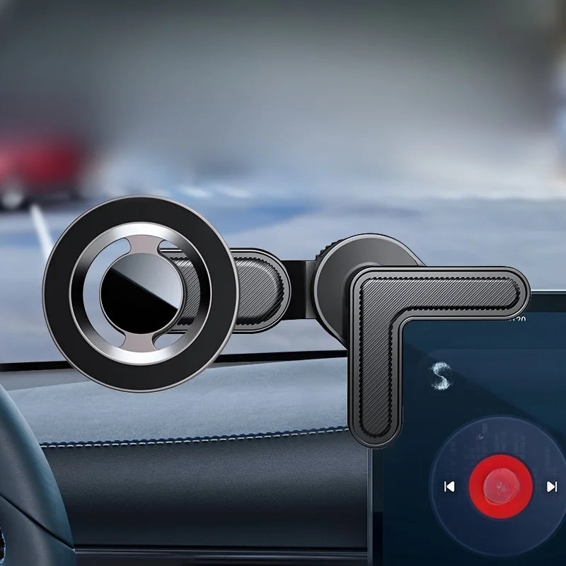 360° Magnetic Car Phone Mount – MagSafe Compatible