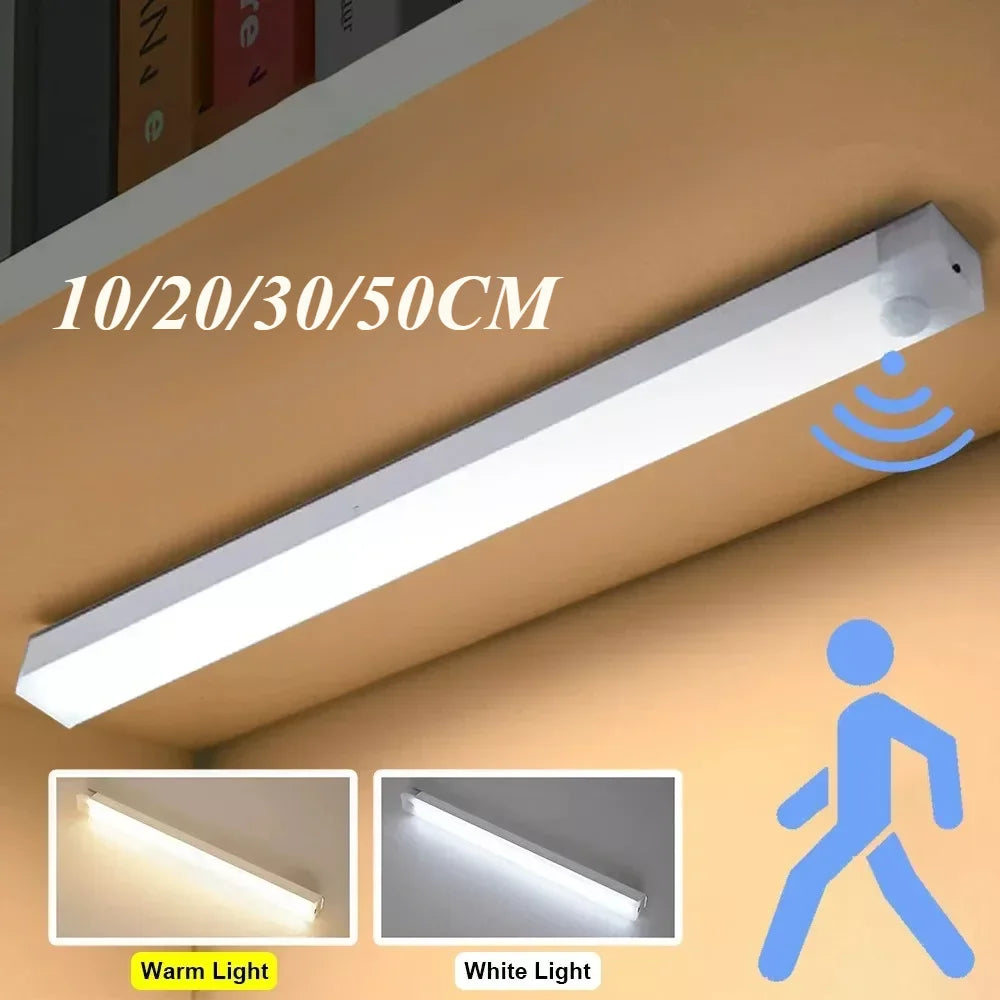 PIR Motion Sensor Rechargeable LED Lamp
