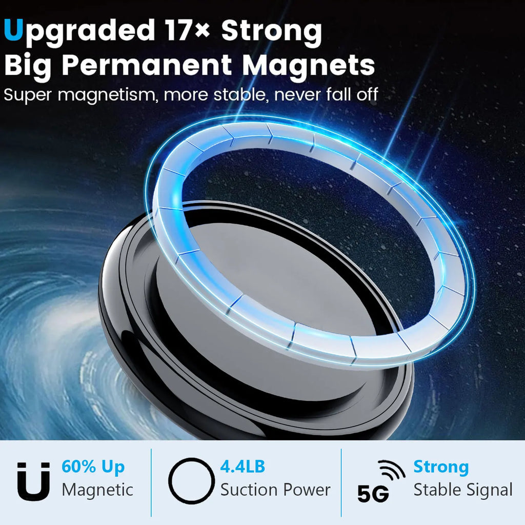 Magnetic Vacuum Car Phone Holder