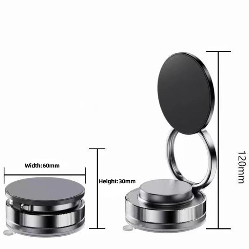 360° Magnetic Car Phone Mount with Suction Cup