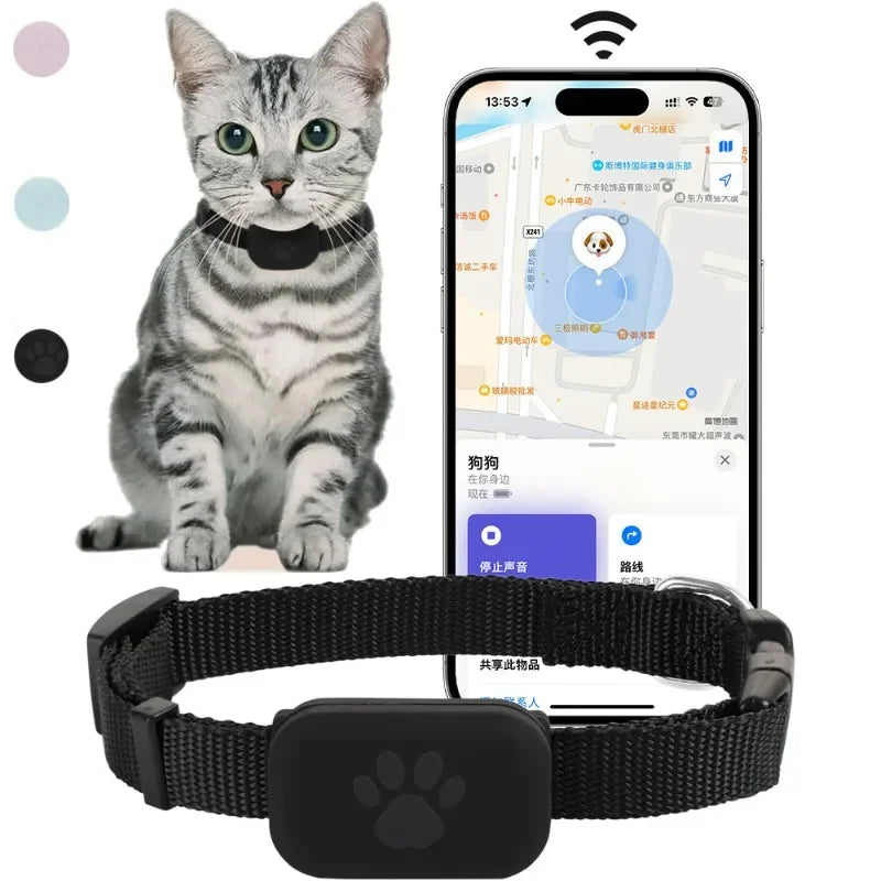 Pet Bluetooth GPS Tracker for Dogs & Cats