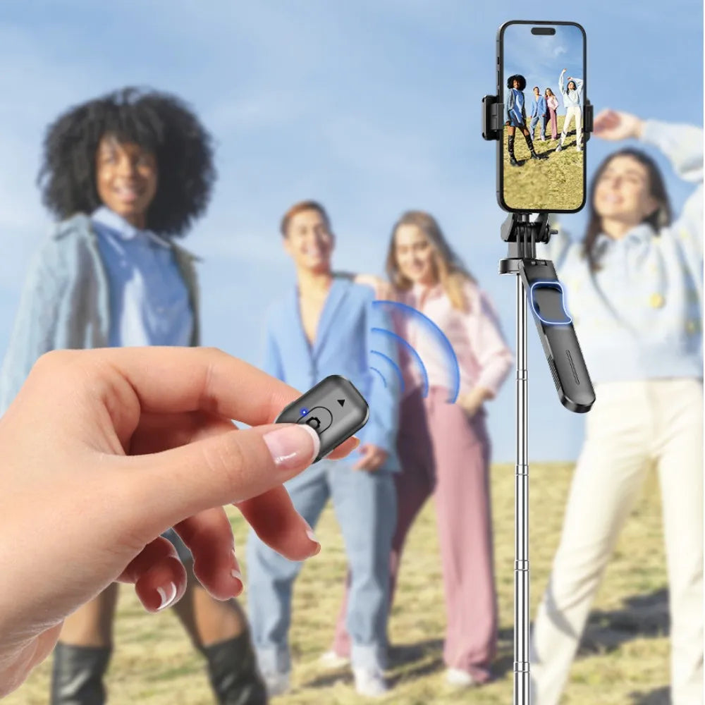 MEUYAG Selfie Stick Tripod with Fill Light & Remote