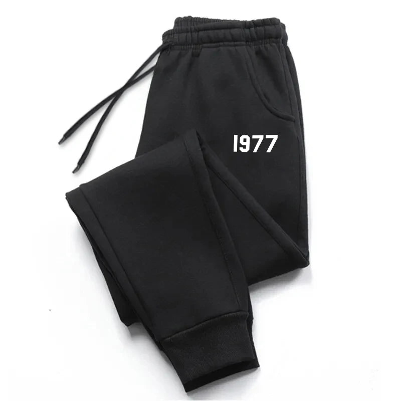 Men's Printed Casual Tracksuit Jogger Pants