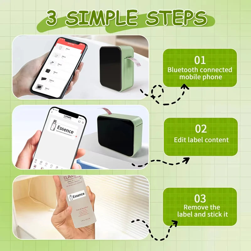 Marklife P15 Mini Thermal Label Printer