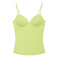 Women's Backless Corset Camisole Crop Top