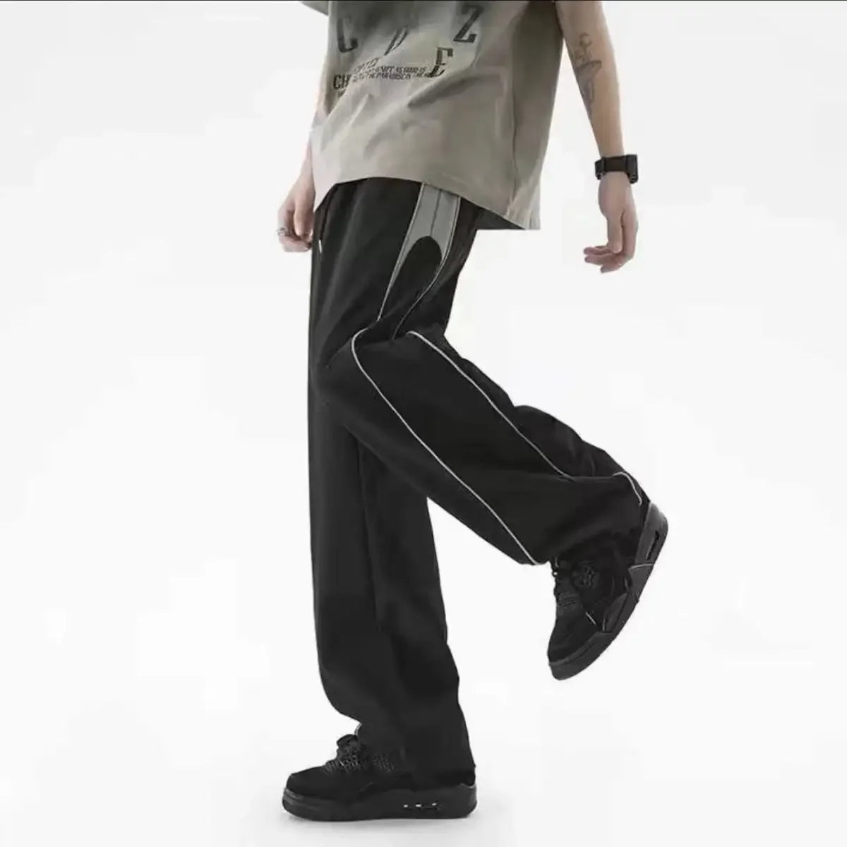 Men's Korean Style Vintage Casual Pants