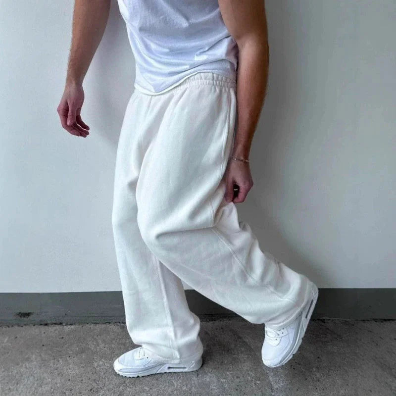 Unisex Wide Leg Sweatpants – Loose Casual Street Pants
