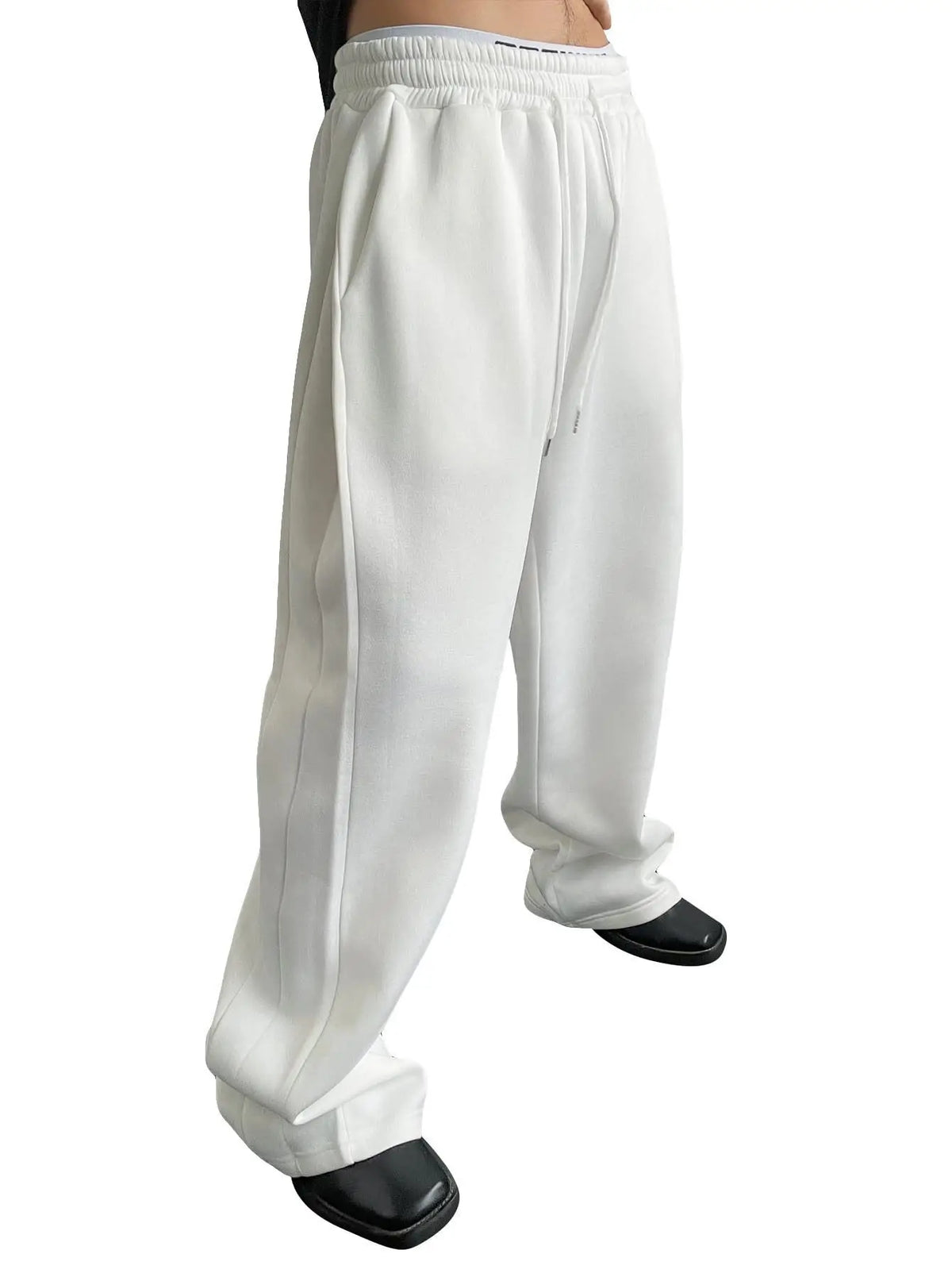 Unisex Wide Leg Sweatpants – Loose Casual Street Pants