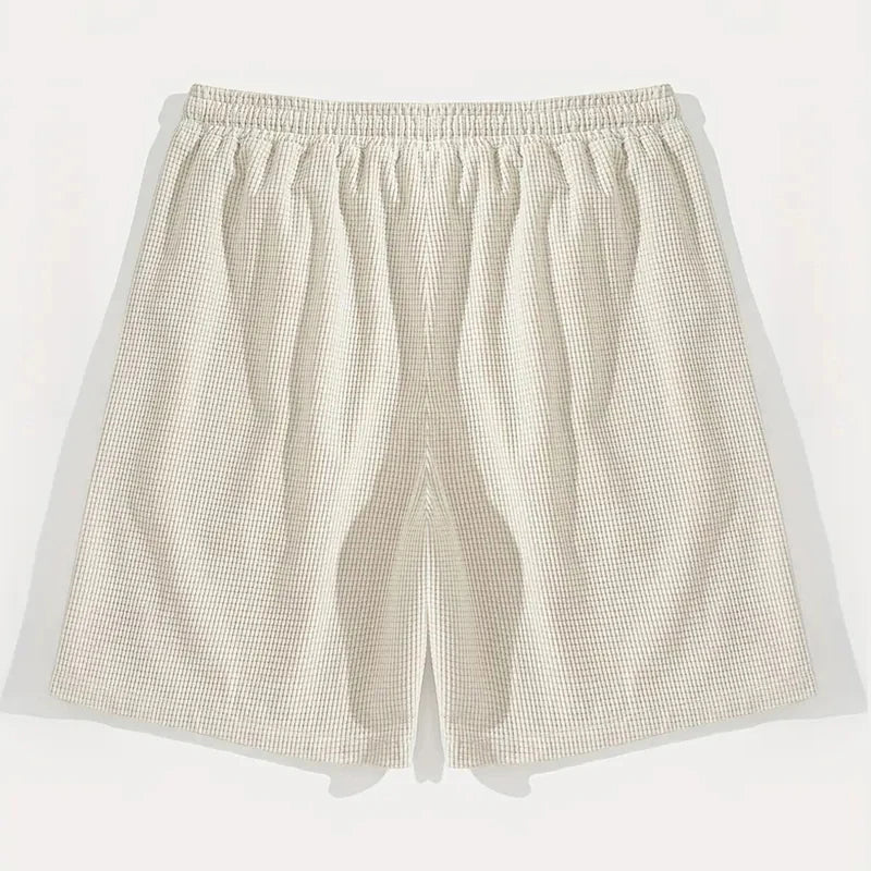 Men's Textured Breathable Casual Shorts