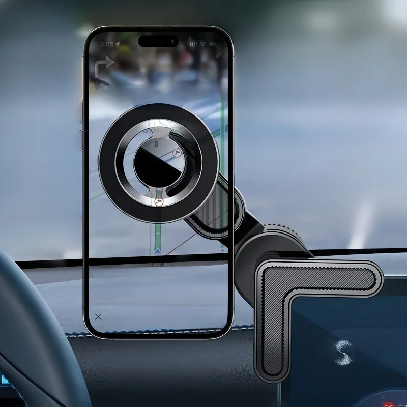 360° Magnetic Car Phone Mount – MagSafe Compatible