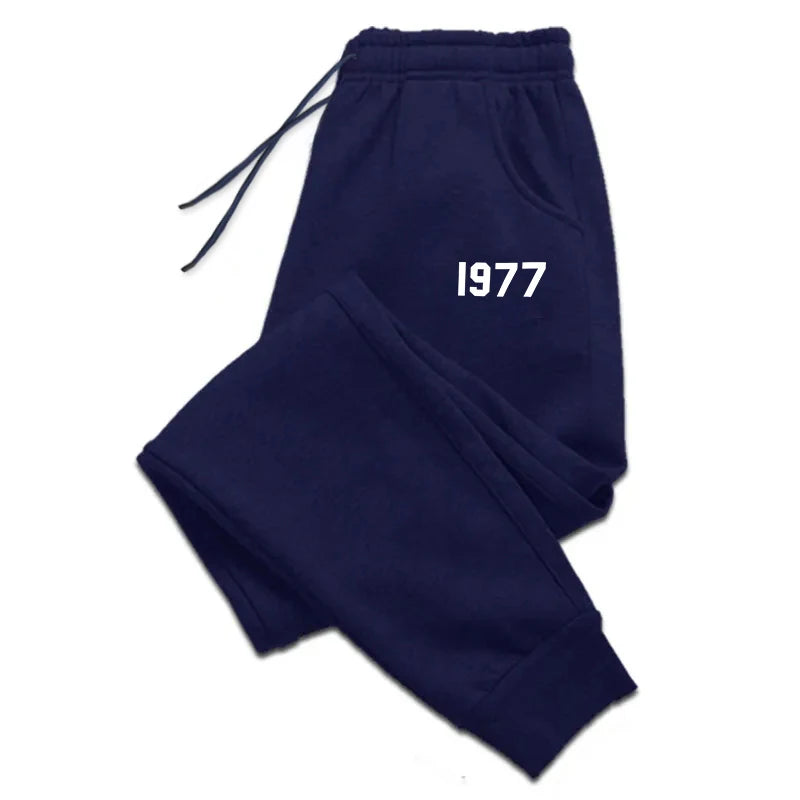Men's Printed Casual Tracksuit Jogger Pants