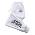 Men's Printed Elastic Waist Running Jogger Pants