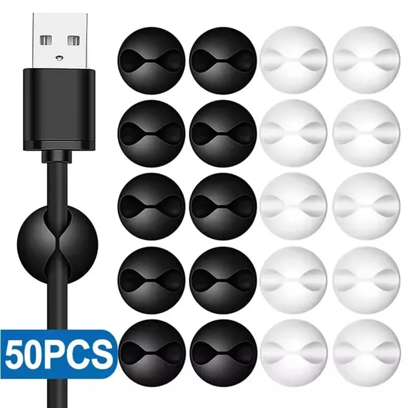 Mini Cable Winder Clips – Pack of 5 or 50