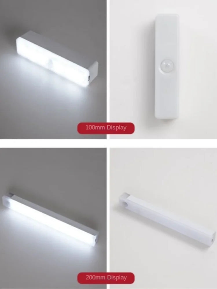PIR Motion Sensor Rechargeable LED Lamp