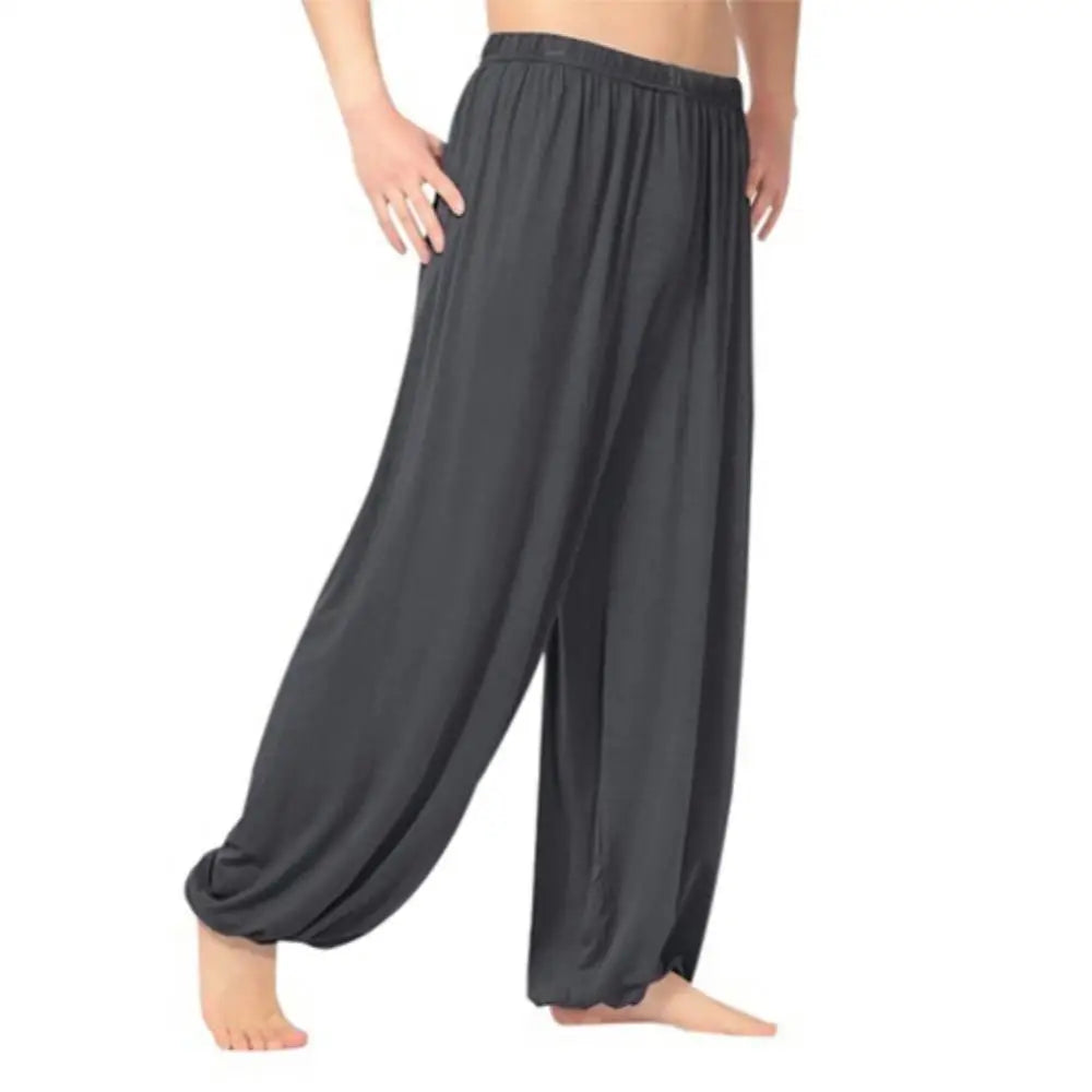 Men's Wide Leg Yoga & Tai Chi Pants