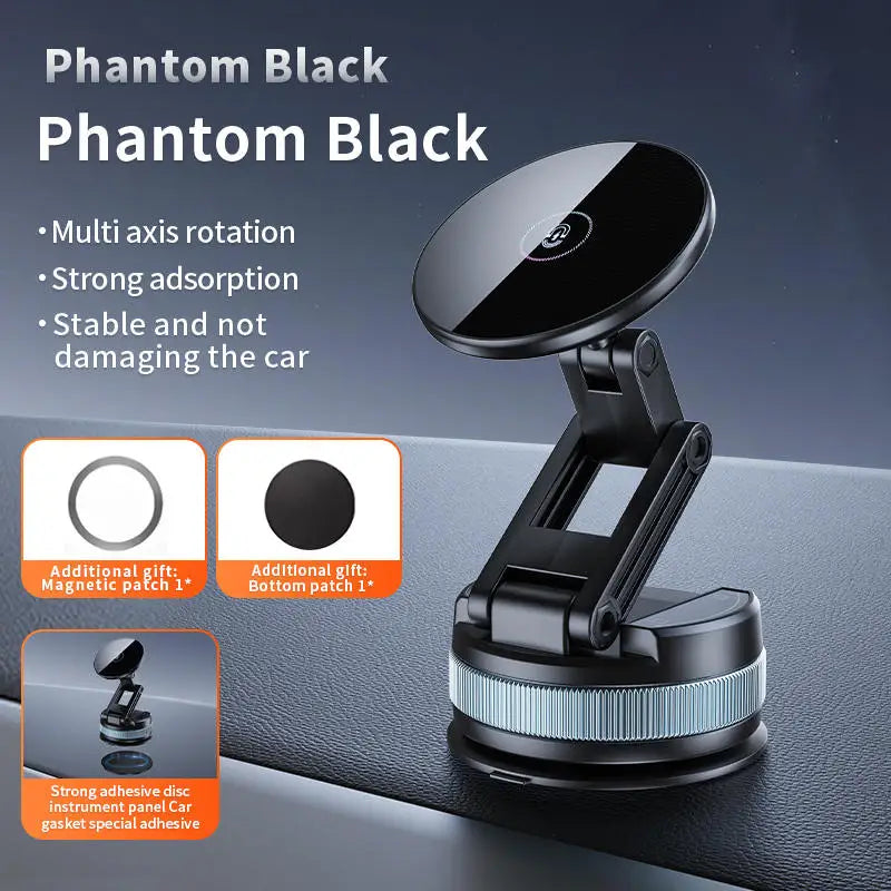 Magnetic Vacuum Car Phone Holder