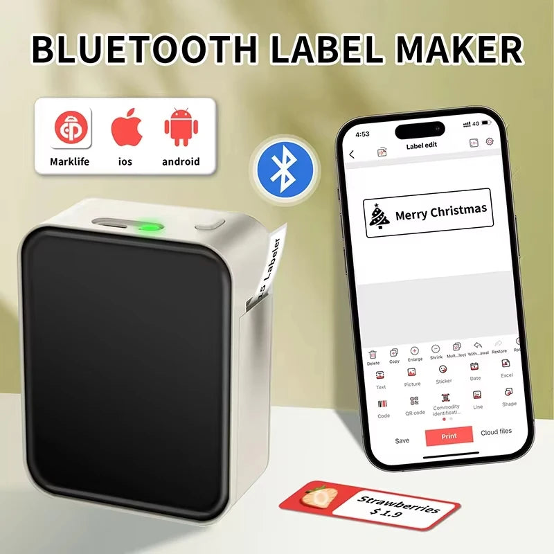Marklife P15 Mini Thermal Label Printer