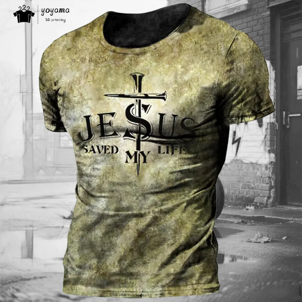 Men's 3D Knights Templar Graphic T-Shirt