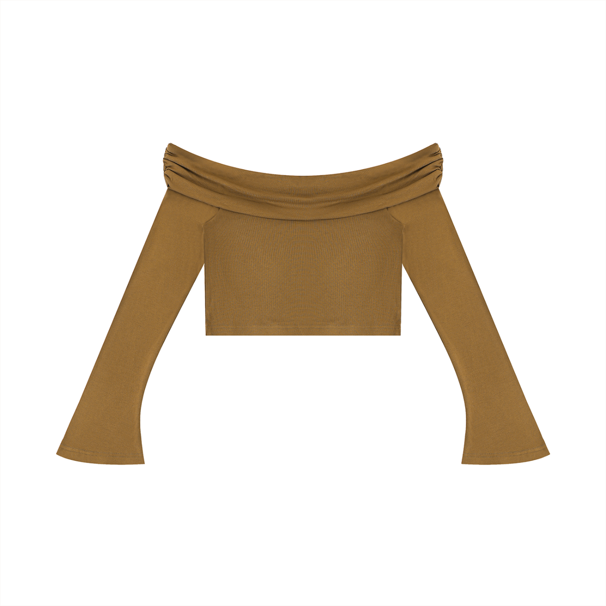 Long Sleeve Cropped Shirt
