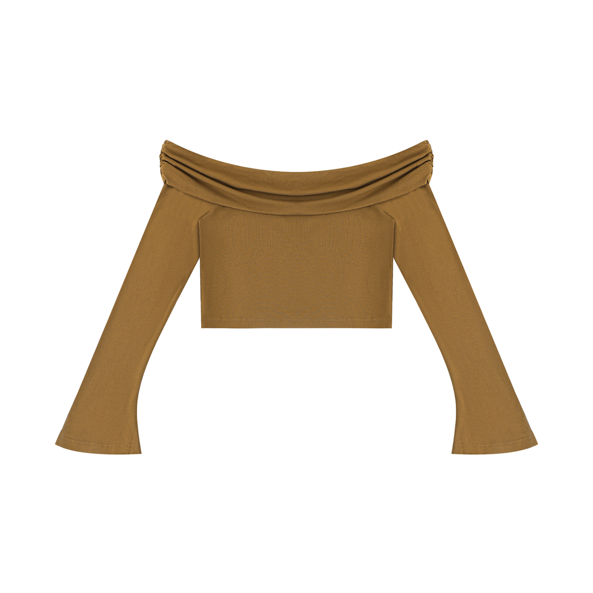 Long Sleeve Cropped Shirt