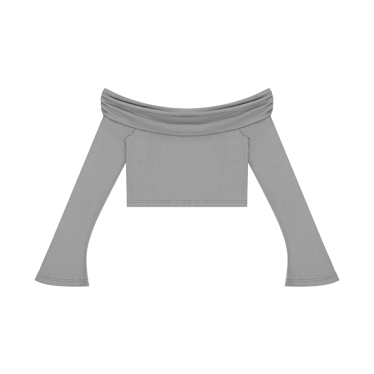 Long Sleeve Cropped Shirt