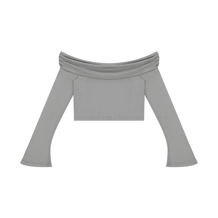 Long Sleeve Cropped Shirt
